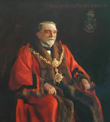 Benjamin Septimus Brigg, první starosta Keighley
